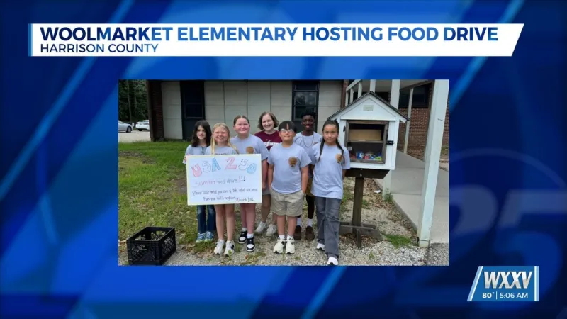 Woolmarket Elementary hosting food drive