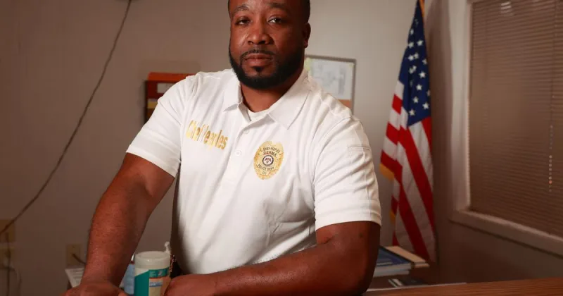 Demarcus Peeples protects and serves the people of Derma