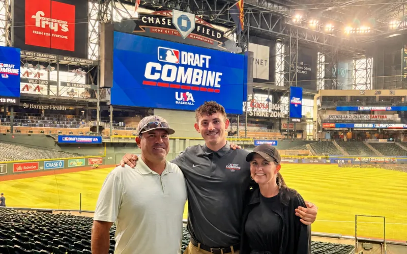 MLB Draft Combine brings Stringer's future into focus