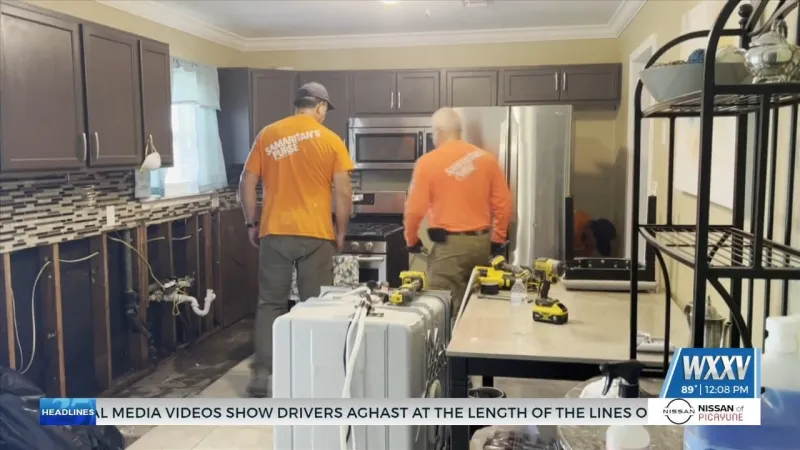 Samaritan's Purse helps residents affected by major flooding