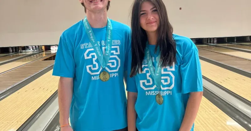 Mantachie pair win gold in State Games bowling tournament