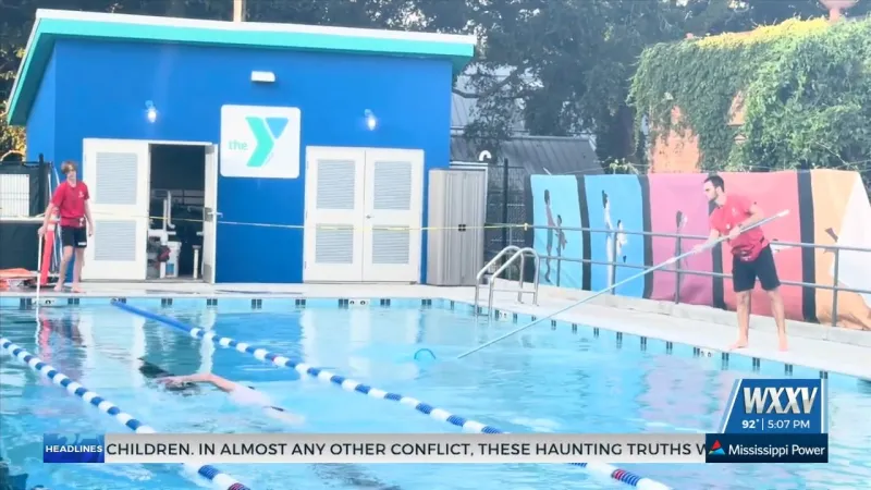 Mississippi Gulf Coast YMCA cuts the ribbon on new outdoor pool in Ocean Springs