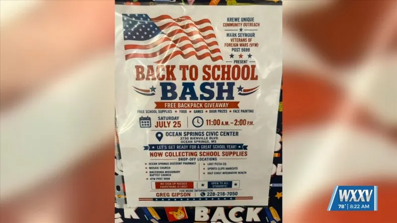 Krewe Unique hosting Back to School Bash