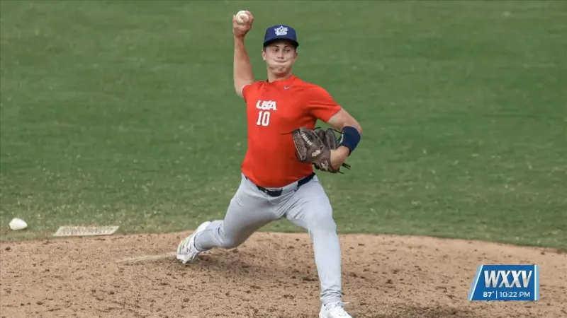 Southern Miss and Former PRCC Wildcat Camden Clark Continues Strong Showing at USA Baseball Collegiate National Team Training Camp