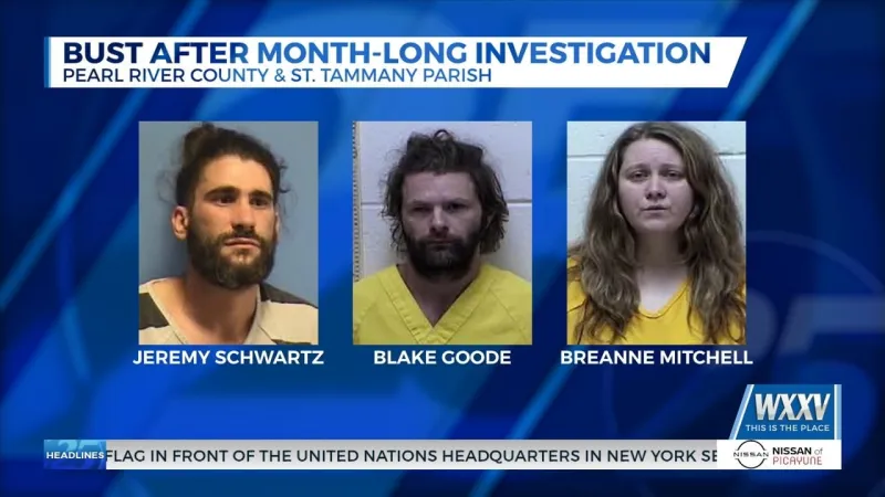 Bust in Pearl River County leads to arrests after months-long investigation