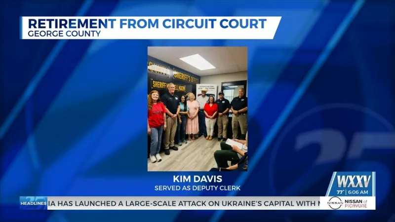 George County Deputy Clerk Kim Davis retiring after 27 years
