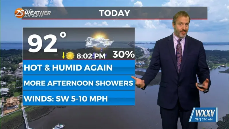 07/06 Ryan's "Classic Summer" Monday Morning Forecast