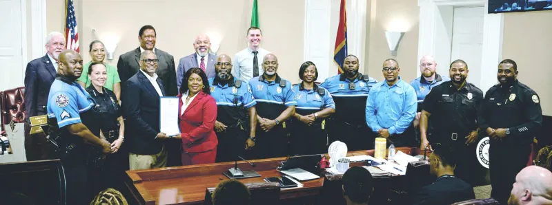 City Council honors hometown heroes -- Captain Mark Hodges
