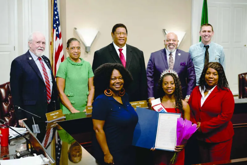 City Council honors hometown heroes -- Serenity R. Moore