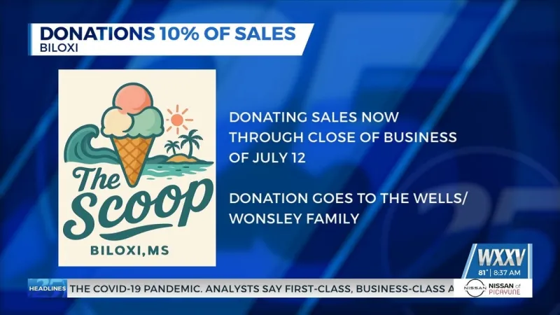 Local business donating portion of sales to help family of Nolan Wells
