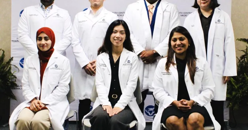 Newest class of white coats