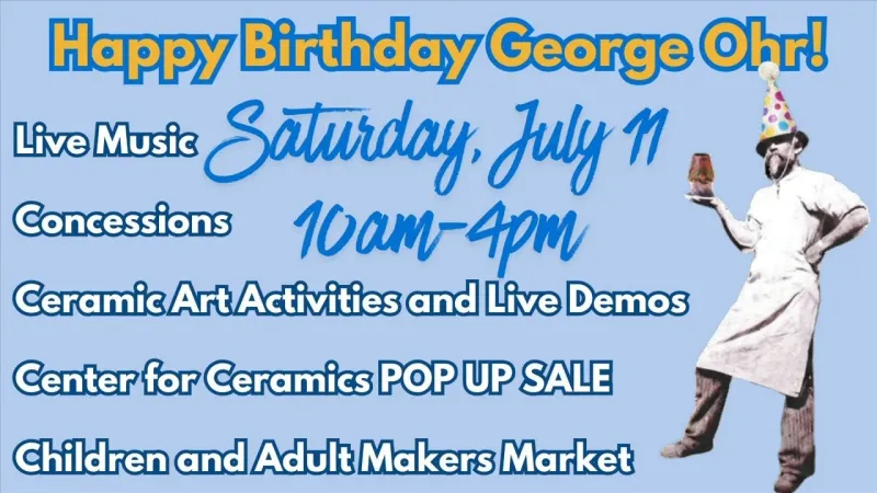 Celebrating George Ohr's 169th birthday