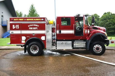 Attala County Fire Department adds specialized brush truck