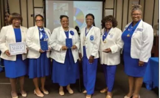 Zeta Phi Beta Sorority, Inc. Rho Nu Zeta Chapter Leadership Awards ceremony
