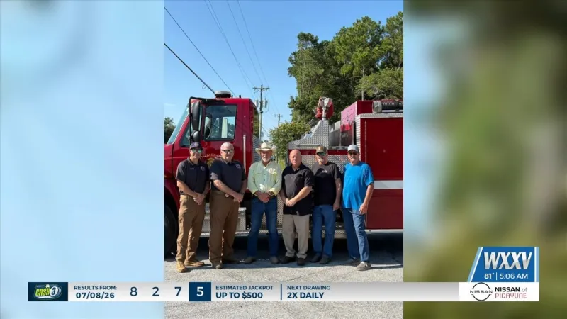 Jackson County donating fire engine to McClain Volunteer Fire Department
