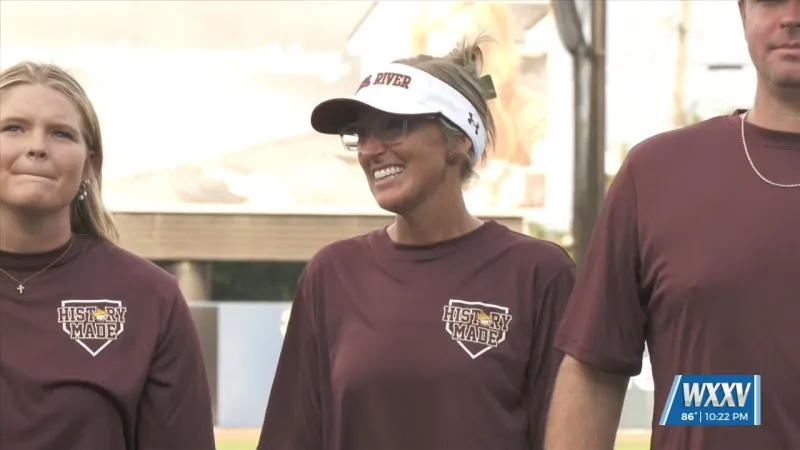Pearl River Softball's Christie Meeks is heading back home to join South Alabama Staff