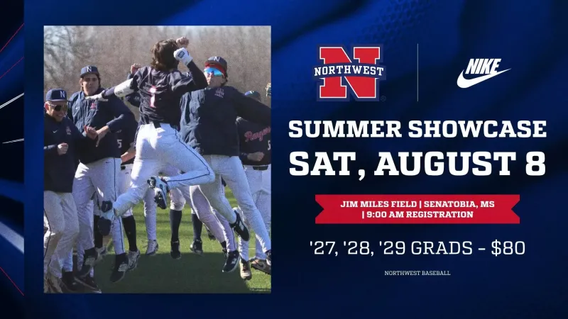 Northwest Mississippi Community College Baseball to Host Fall Showcase