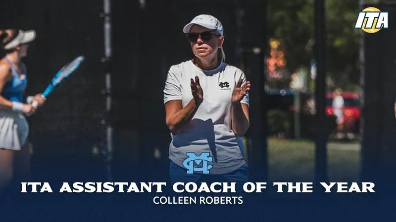Men's Tennis, Women's Tennis: Roberts named ITA Division II Women's National Assistant Coach of the Year