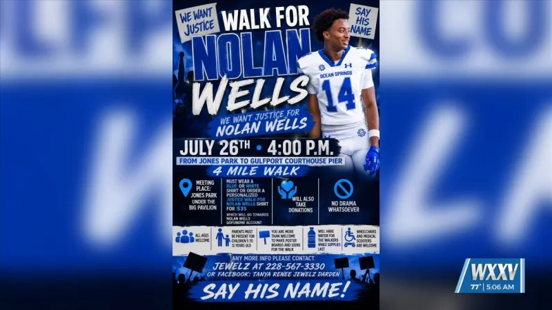 Walk for Nolan Wells scheduled in Gulfport