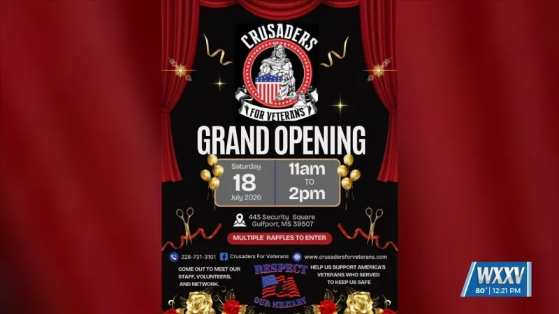 Crusaders for Veterans hosting grand opening for new office