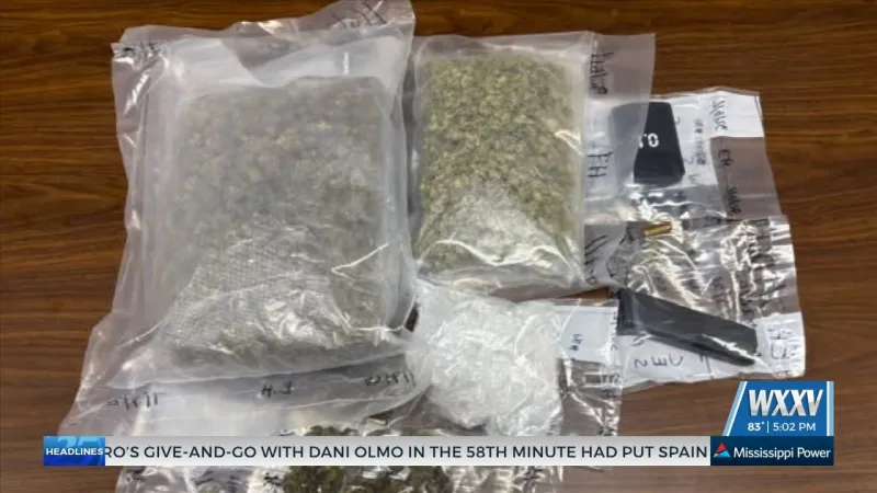 Man charged in drug, weapons bust in Wiggins