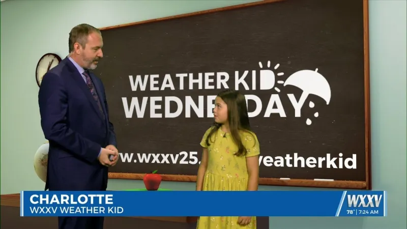 07/15 Charlotte's "Weather Kid" Wednesday Forecast