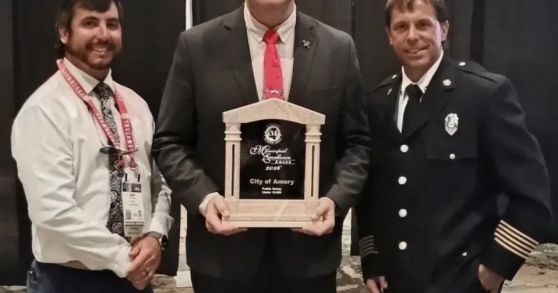 Amory wins Municipal Excellence Award for Junior Fire Academy