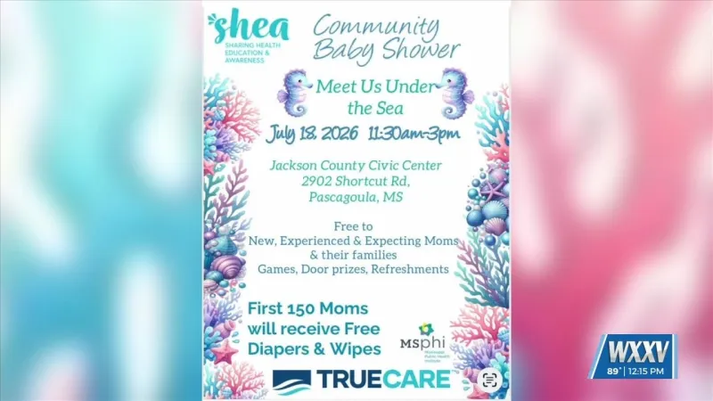 SHEA hosting community baby shower in Jackson County