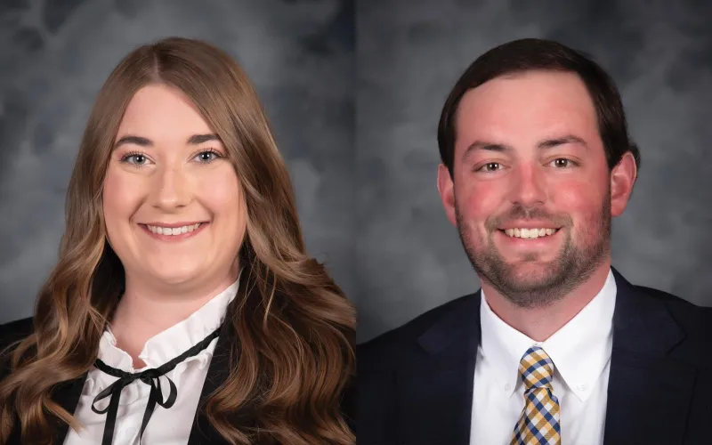 Moody, Watts awarded Huddleston scholarship