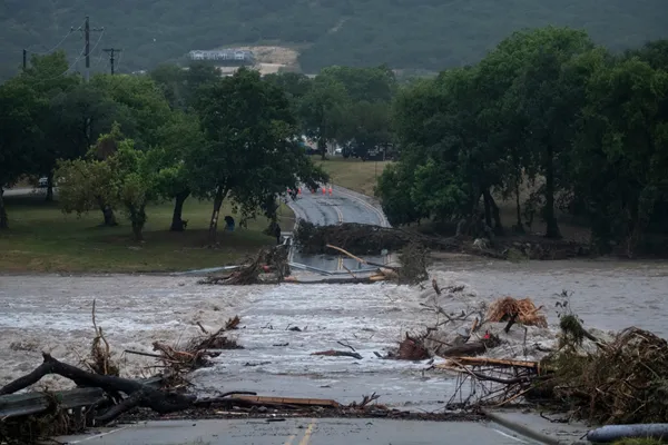 Texas flash floods leave at least 2 dead in region devastated a year ago