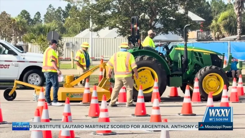 MDOT Roadeo showcases equipment operators' skills in Gulfport