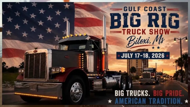 Gulf Coast Big Rig Truck Show returns to the Coast Coliseum