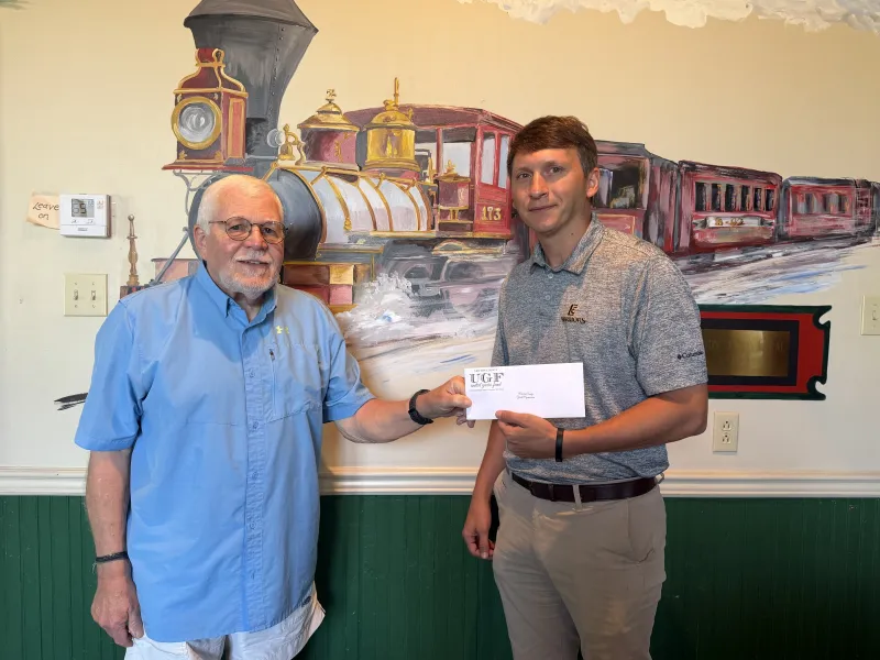 NCYO Receives Donation from Newton County UGF