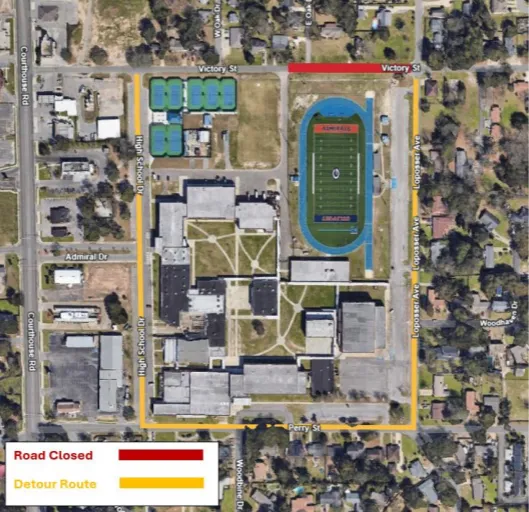 Road closure for parts of Victory Street in Gulfport rescheduled