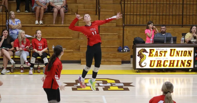 East Union volleyball no longer playing catch-up
