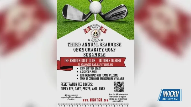 Mystic Krewe of the Seahorse holding annual Charity Golf Scramble