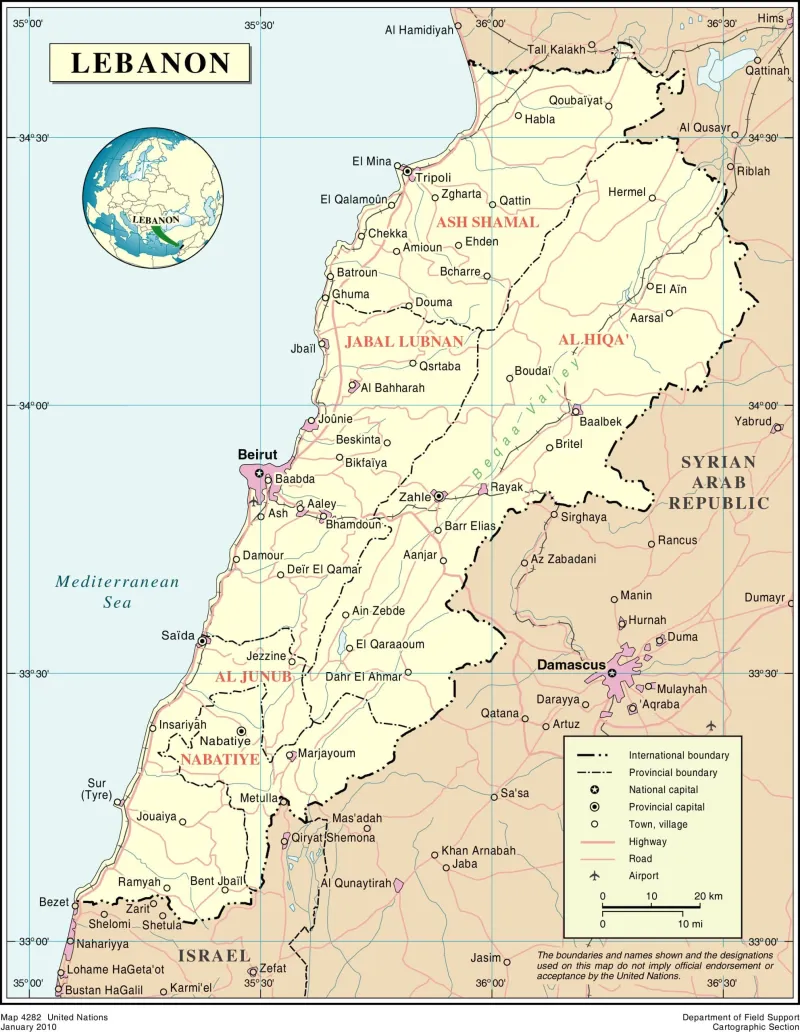 Lebanon: Ever at war