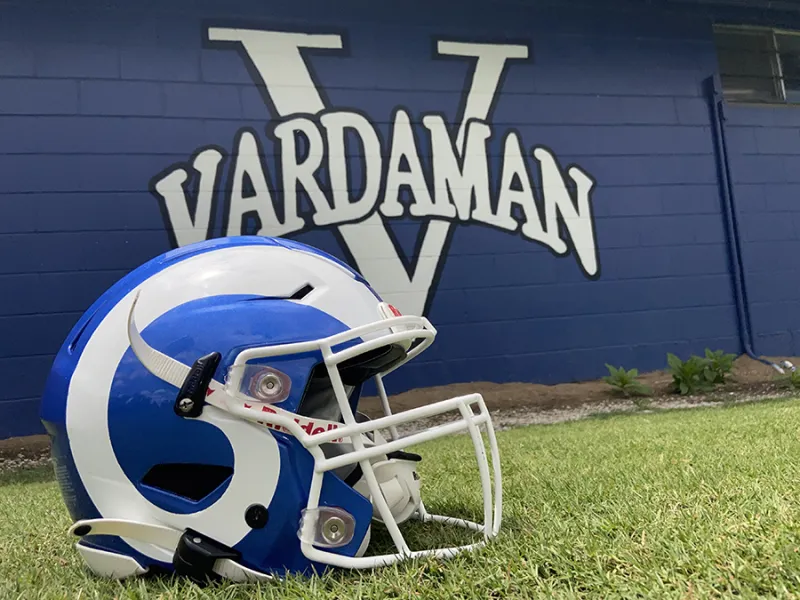 Vardaman Ram uniform combinations will have a very different look this season