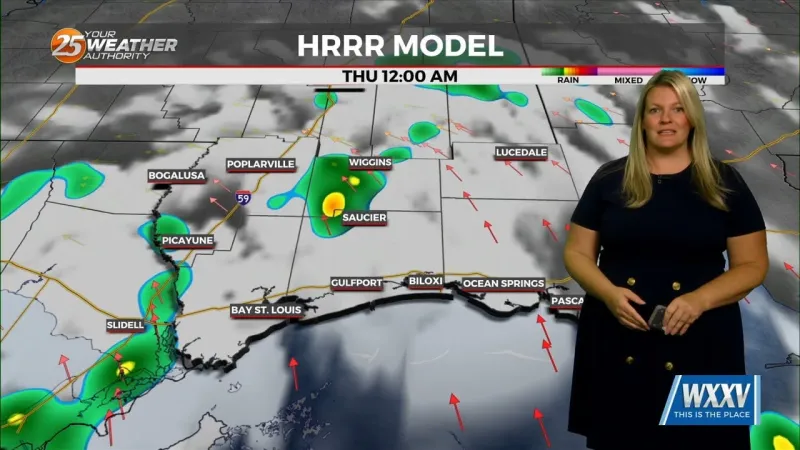 Rain chances begin to fade on Thursday