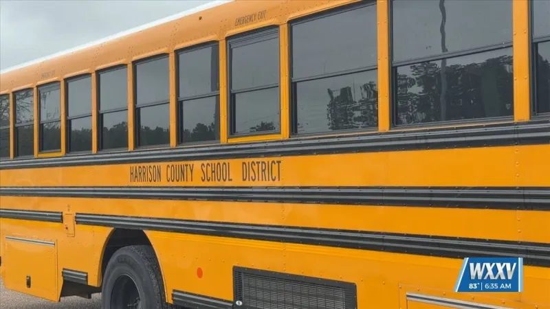 Harrison County School District launches new bus safety features ahead of school year