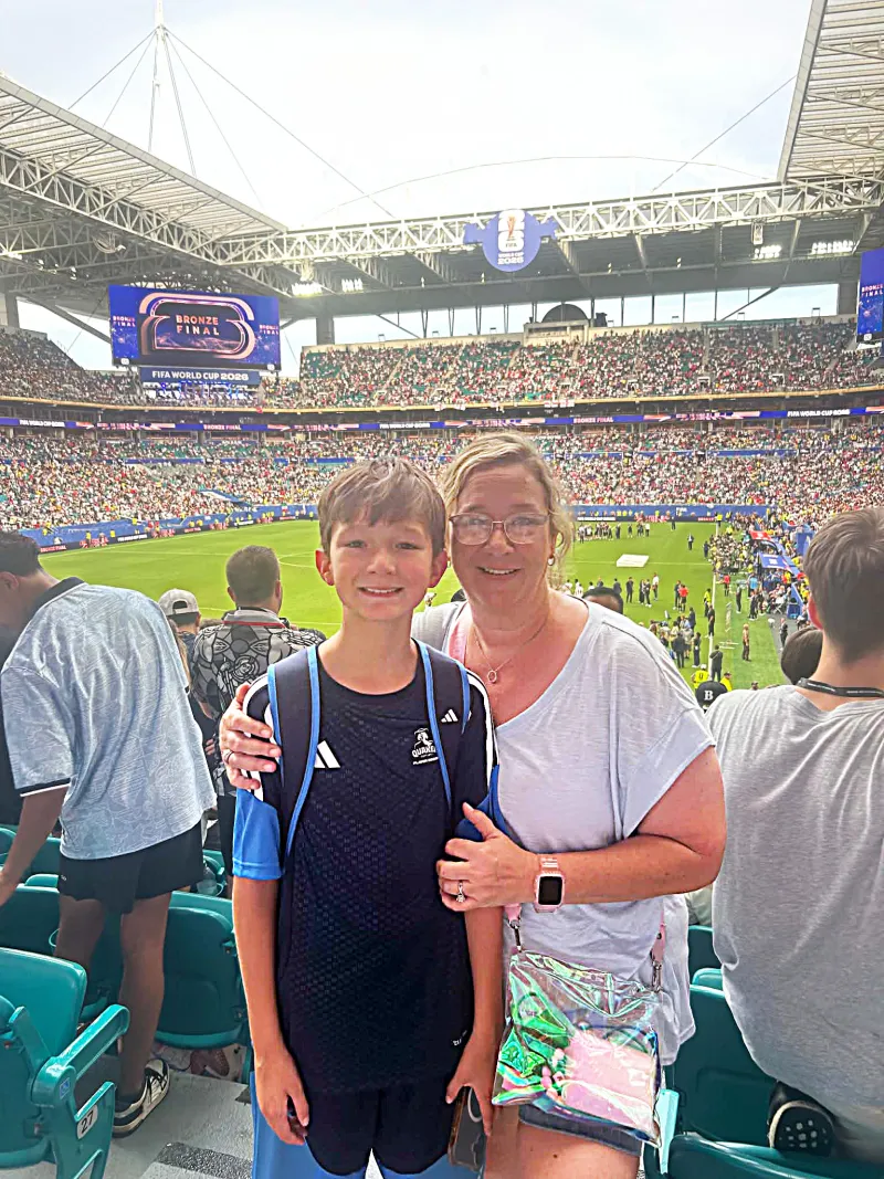 Fifth grader gets thrill of a lifetime at World Cup