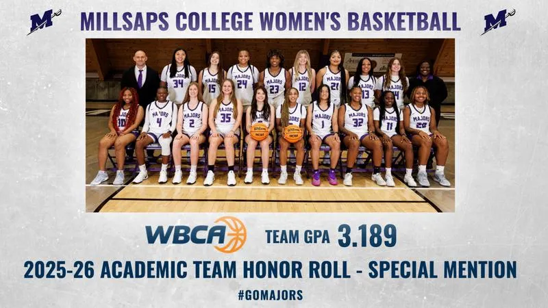 Women's Basketball Recognized by WBCA with Special Mention on Academic Team Honor Roll