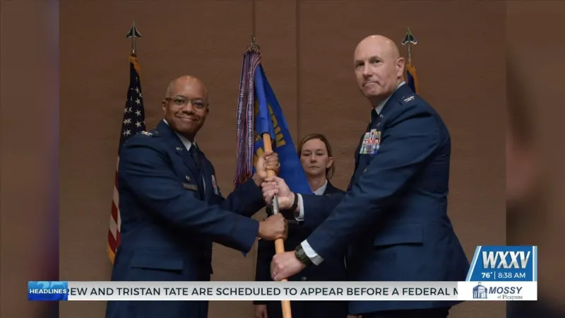 Keesler Air Force Base holds Change of Command Ceremony for 81st Mission Support Group