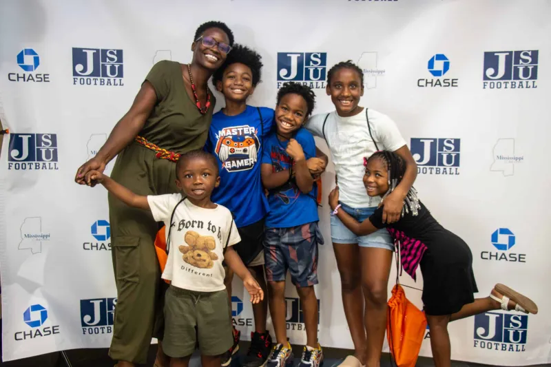 GALLERY -- Students and families gathered at the Walter Payton Health & Recreation Complex for the Mississippi Charities Back to School Knowledge & Resource Fair