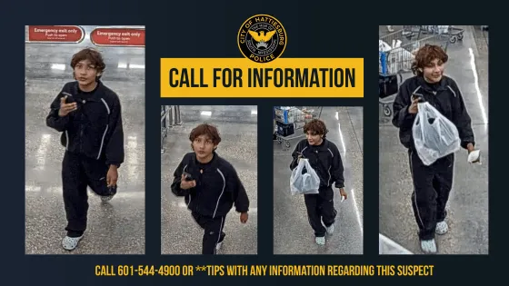 Hattiesburg Police Seek Help Identifying Suspect