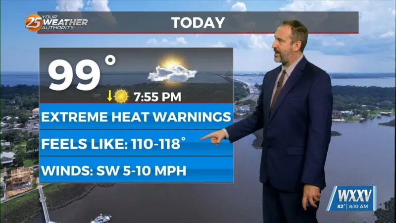 07/28 Ryan's "Heat Warning" Tuesday Morning Forecast