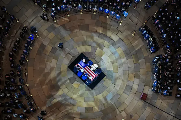 Lindsey Graham eulogized as an 'American original' at services drawing world leaders in Washington
