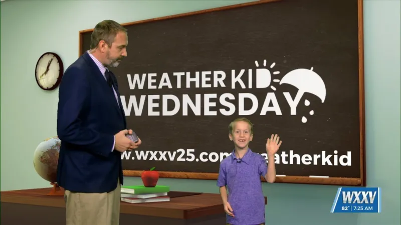 07/29 Hudson's "Weather Kid" Wednesday Forecast