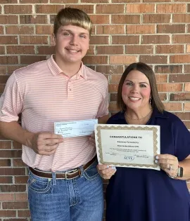 Ethel High School graduate named Mississippi ACTE Student of the Year