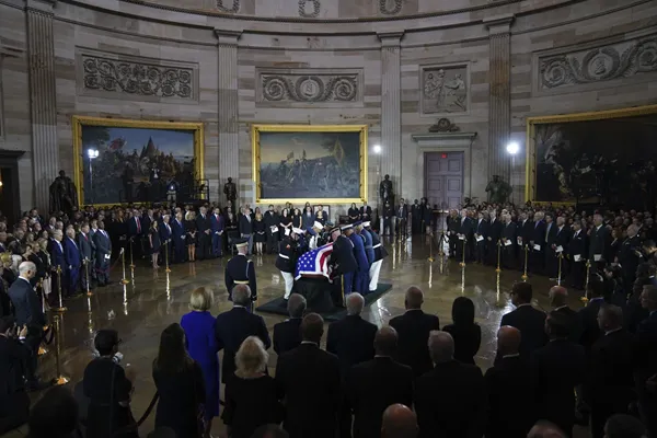 Lindsey Graham returns home one last time for his funeral in South Carolina